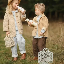 Sale Panier de plage en silicone Bleu Perle Jouet De Plage / Piscine