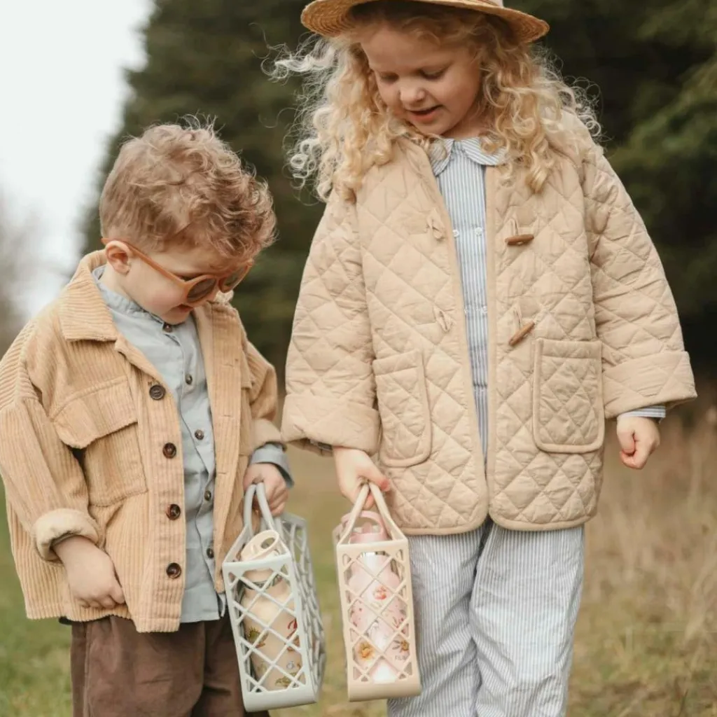 Sale Panier de plage en silicone Bleu Perle Jouet De Plage / Piscine