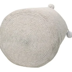 Best Panier de rangement Bubbly en coton gris (30 x 30 cm) Panier De Rangement
