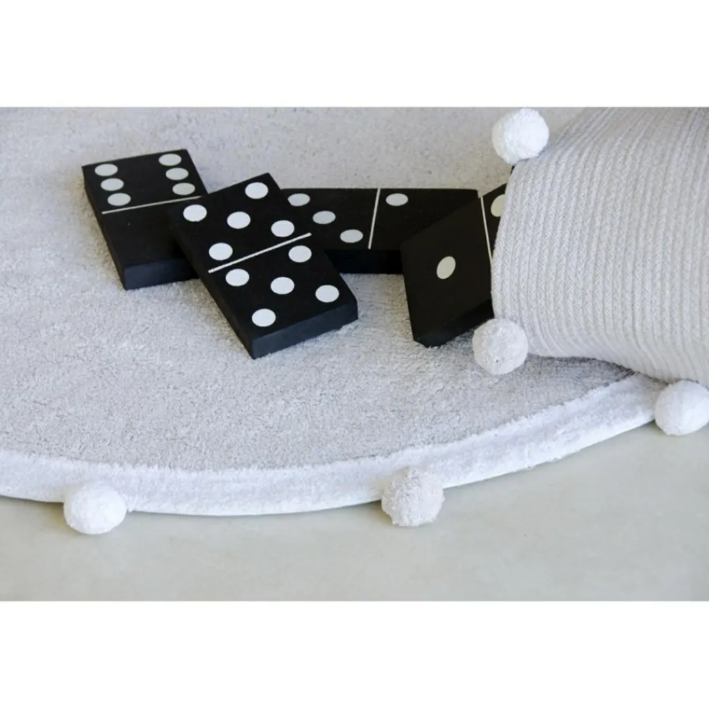 Best Panier de rangement Bubbly en coton gris (30 x 30 cm) Panier De Rangement