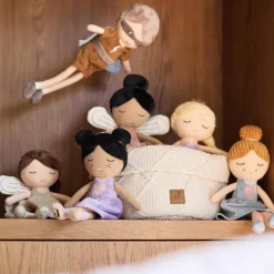 Jollein Panier de rangement Check Knit Oatmeal (14 x 18 cm)