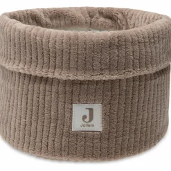 Jollein Panier de rangement Cloudy Rib Milky Coffee (14 x 18 cm)