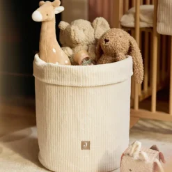 Clearance Panier de rangement Cloudy Rib Oatmeal (35 x 30 cm) Panier De Toilette