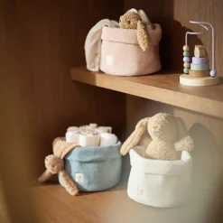 Outlet Panier de rangement Cosy Knit Sea Green (14 x 18 cm) Panier De Toilette