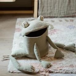 Lorena Canals Panier de rangement Fred la grenouille (23 x 35 cm)