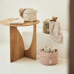 New Panier de rangement Grain knit Wild Rose (14 x 18 cm) Panier De Toilette