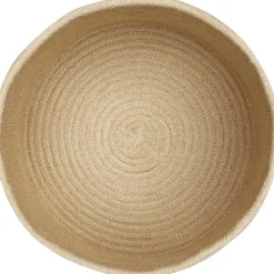 Lorena Canals Panier de rangement Gram jaune doré (35 x 20 cm)