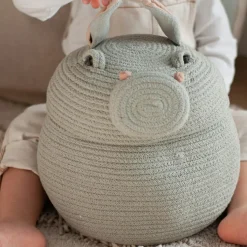 Best Panier de rangement Henry l'hippopotame Panier De Rangement