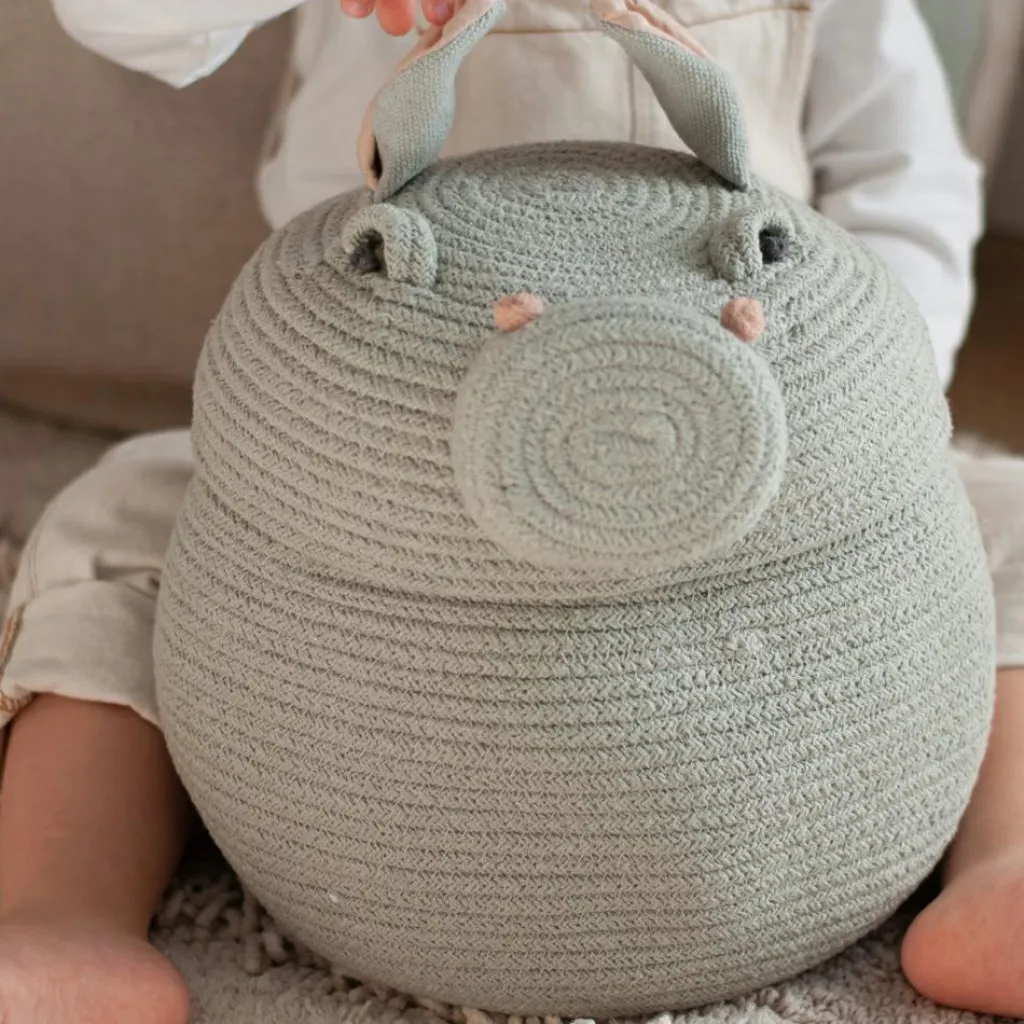 Best Panier de rangement Henry l'hippopotame Panier De Rangement