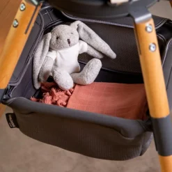 New Panier de rangement mesh pour chaise haute Evolu gris anthracite Accessoires Chaise Haute