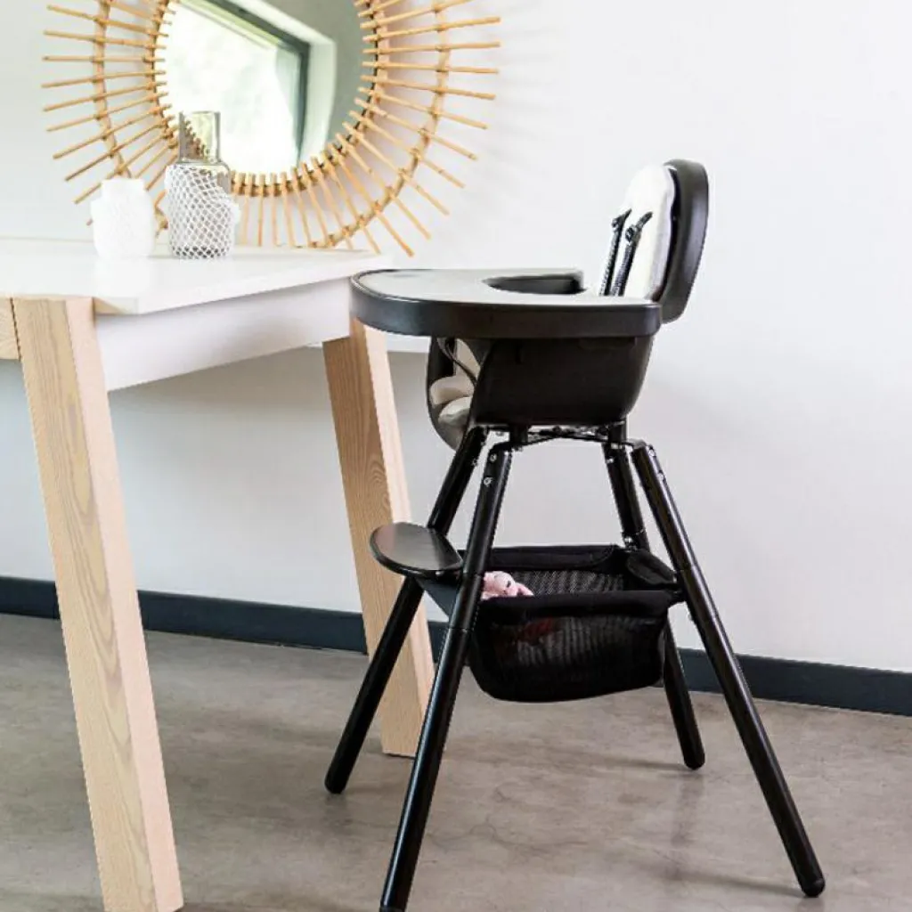Clearance Panier de rangement mesh pour chaise haute Evolu noir Accessoires Chaise Haute