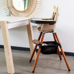 Clearance Panier de rangement mesh pour chaise haute Evolu noir Accessoires Chaise Haute