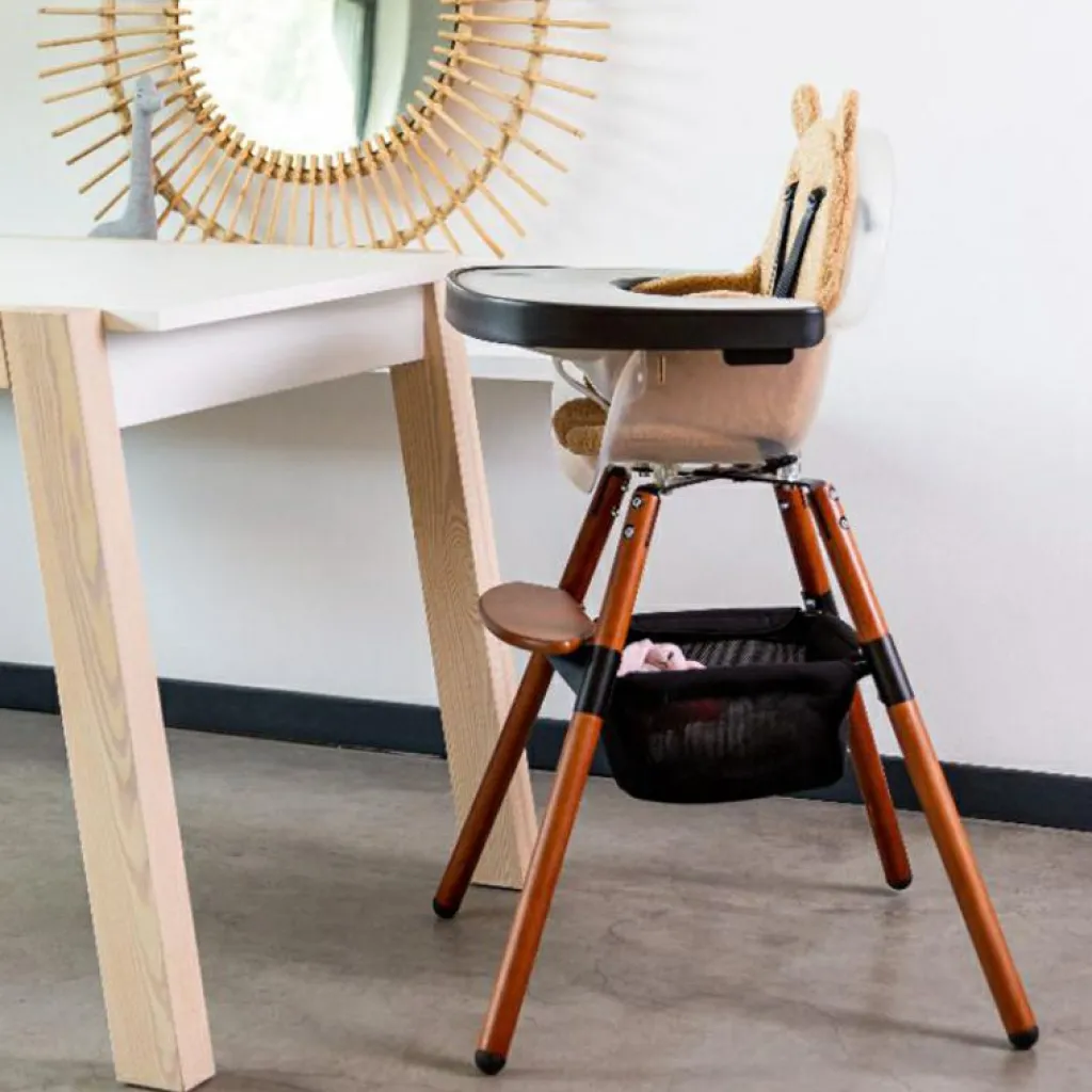 Clearance Panier de rangement mesh pour chaise haute Evolu noir Accessoires Chaise Haute