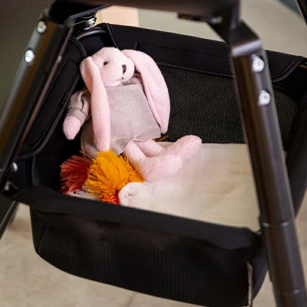 Clearance Panier de rangement mesh pour chaise haute Evolu noir Accessoires Chaise Haute