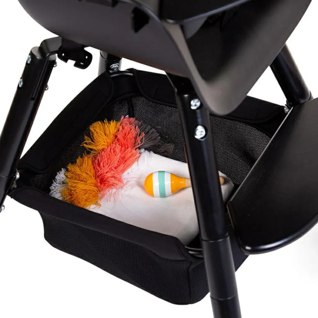 Clearance Panier de rangement mesh pour chaise haute Evolu noir Accessoires Chaise Haute
