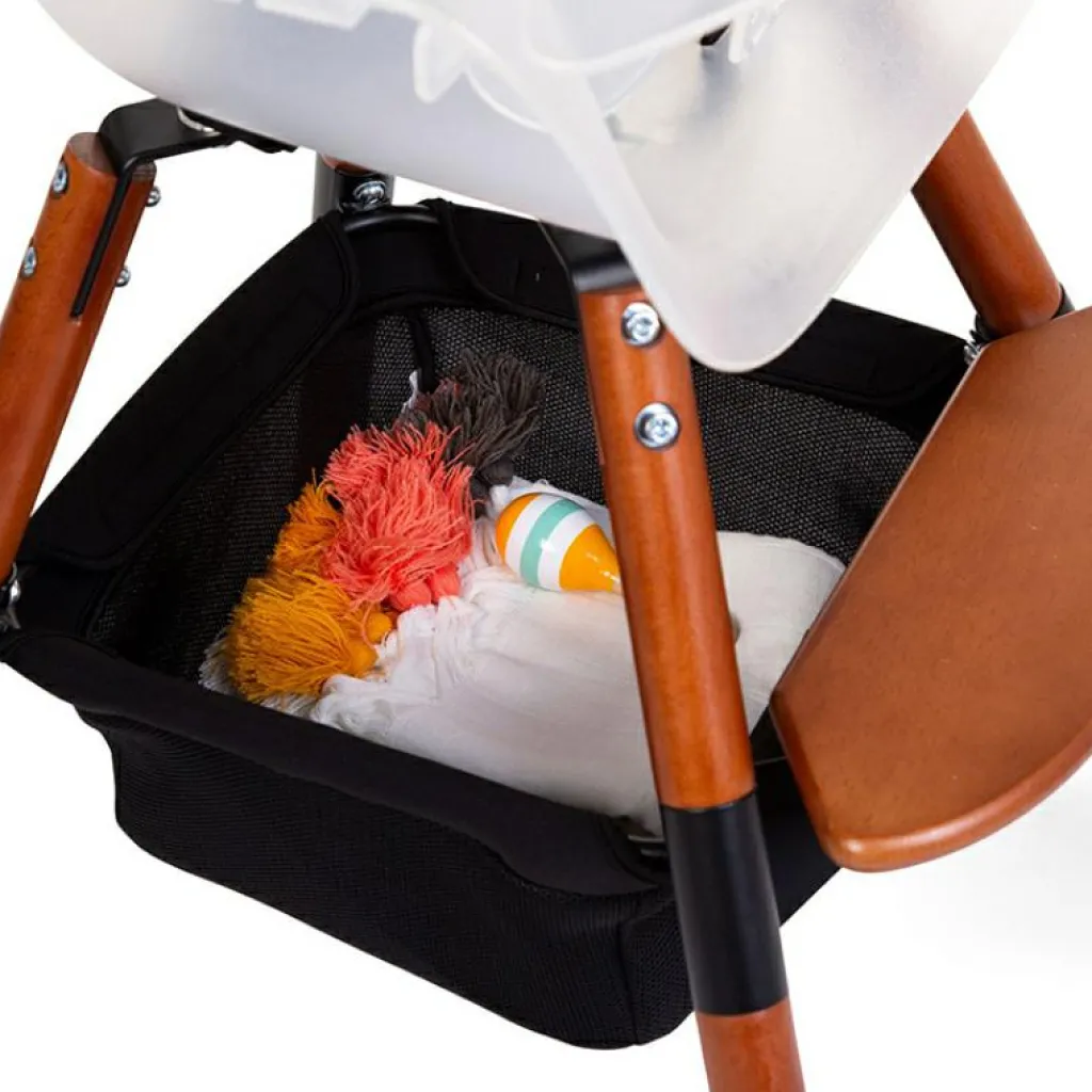 Clearance Panier de rangement mesh pour chaise haute Evolu noir Accessoires Chaise Haute