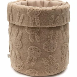 Clearance Panier de rangement Miffy Jacquard Teddy Biscuit (35 x 30 cm) Panier De Toilette