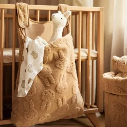 Clearance Panier de rangement Miffy Jacquard Teddy Biscuit (35 x 30 cm) Panier De Toilette