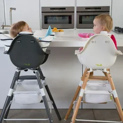 Hot Panier de rangement pour chaise haute Evolu blanc Accessoires Chaise Haute