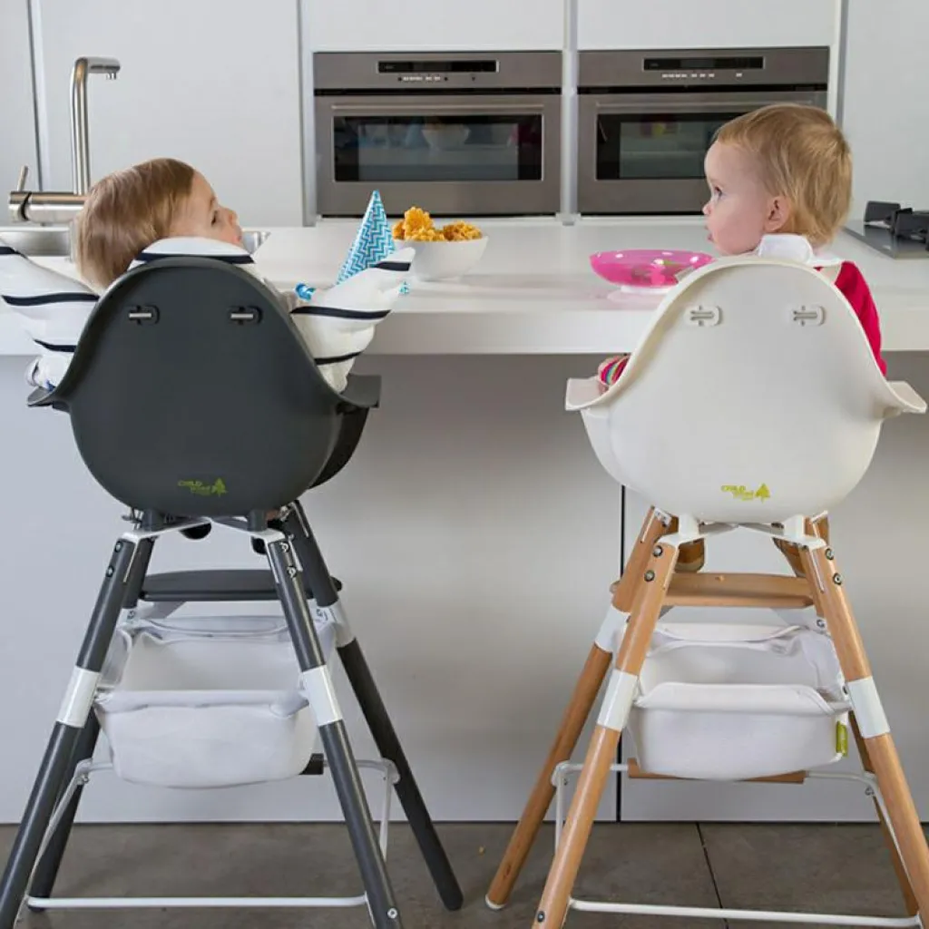 Hot Panier de rangement pour chaise haute Evolu blanc Accessoires Chaise Haute