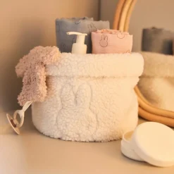 Panier de rangement Teddy Miffy Oatmeal (14 x 18 cm) Panier De Toilette