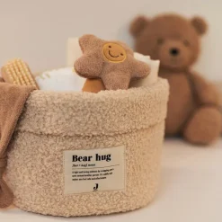 Jollein Panier de toilette Boucle Naturel (14 x 18 cm)