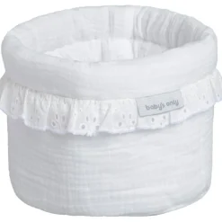 Clearance Panier de toilette Calm blanc (20 x 20 cm) Panier De Toilette