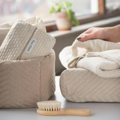 Baby's Only Panier de toilette Grace Warm linen