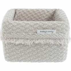 Sale Panier de toilette Happiness Urban Taupe-Ecru (18 x 18 cm) Panier De Toilette