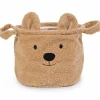 Clearance Panier de toilette Teddy beige (25 x 20 cm) Panier De Toilette