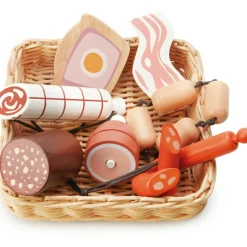 Online Panier du marché Charcuterie Dînette Et Aliments Factices