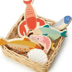 Best Panier du marché Fruits de mer Dînette Et Aliments Factices