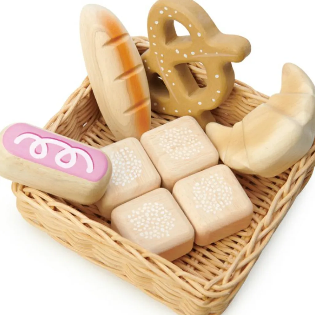 Sale Panier du marché Pains Dînette Et Aliments Factices