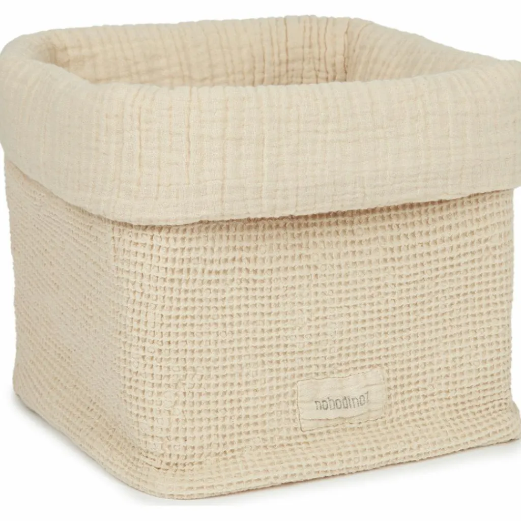 Outlet Panier en coton Wabi-Sabi (20 x 18 cm) Ginger Panier De Toilette