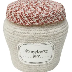Panier pot de confiture de fraise Panier De Rangement