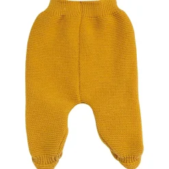 Trois Kilos Sept Pantalon en maille Moutarde (0-1 mois)