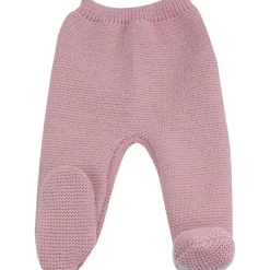 Discount Pantalon en maille Rose (0-1 mois) Tenue De Naissance