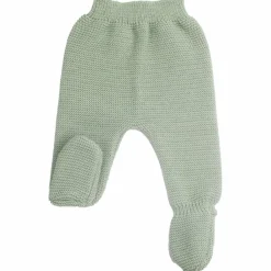 Trois Kilos Sept Pantalon en maille Vert Olive (0-1 mois)