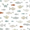 Online Papier peint Balade sous-marine Les poissons (50 cm x 10 m) Papier Peint