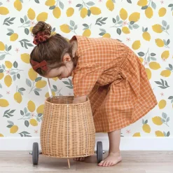 Lilipinso Papier peint citrons Lemons (50 cm x 10 m)