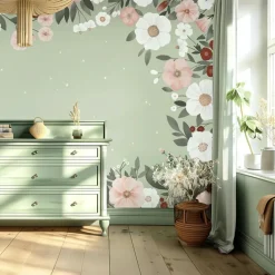 Lilipinso Papier peint décor XL Grandes fleurs