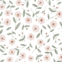 Lilipinso Papier peint Eclat et boutons de fleurs (50 cm x 10 m)