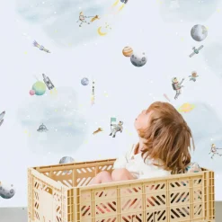 Outlet Papier peint Espace (10 mètres) Papier Peint