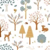 Discount Papier peint faon Forest Living (50 cm x 10 m) Papier Peint