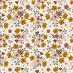 Lilipinso Papier peint fleur Fall Bouquet clair (50 cm x 10 m)