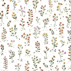 Lilipinso Papier peint fleurs Queyran (50 cm x 10 m)