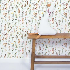 Lilipinso Papier peint fleurs Queyran (50 cm x 10 m)