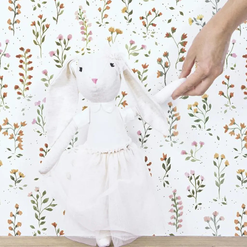 Lilipinso Papier peint fleurs Queyran (50 cm x 10 m)