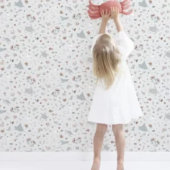 Lilipinso Papier peint intissé Dreamy sealife (10 m)