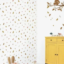 Lilipinso Papier peint intissé Forest Happiness feuilles d'automne (10 m)